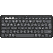 Logitech pebble keys 2 k380s tastiera universale rf senza fili + bluetooth qwerty italiano grafite - 920-011819