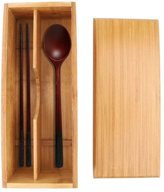 Organizzatore di Cucina Artistico - Sostegno per Spiedi - Ricarica Facile - Struttura Robusta - Materiale in Bambù Duraturo