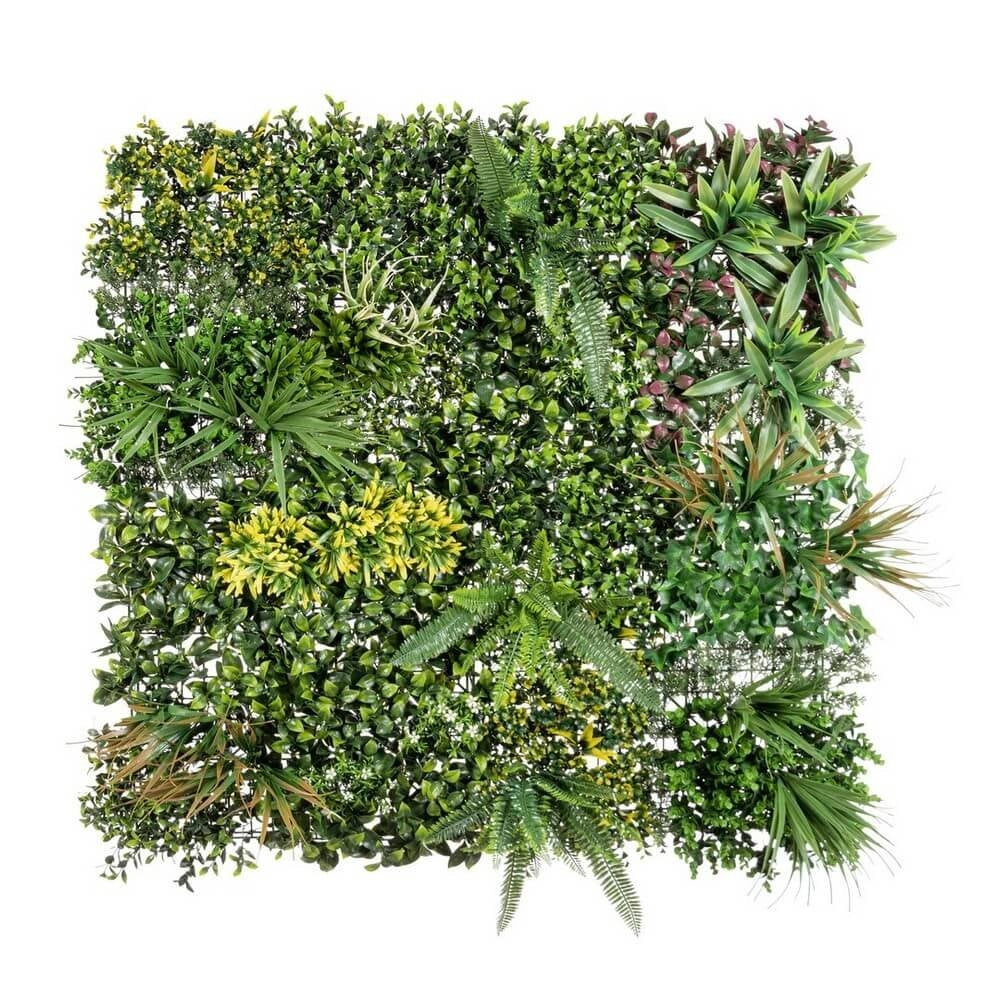 Parete Sintetica Resina Verde da Interno 100x100 cm - NOVARA