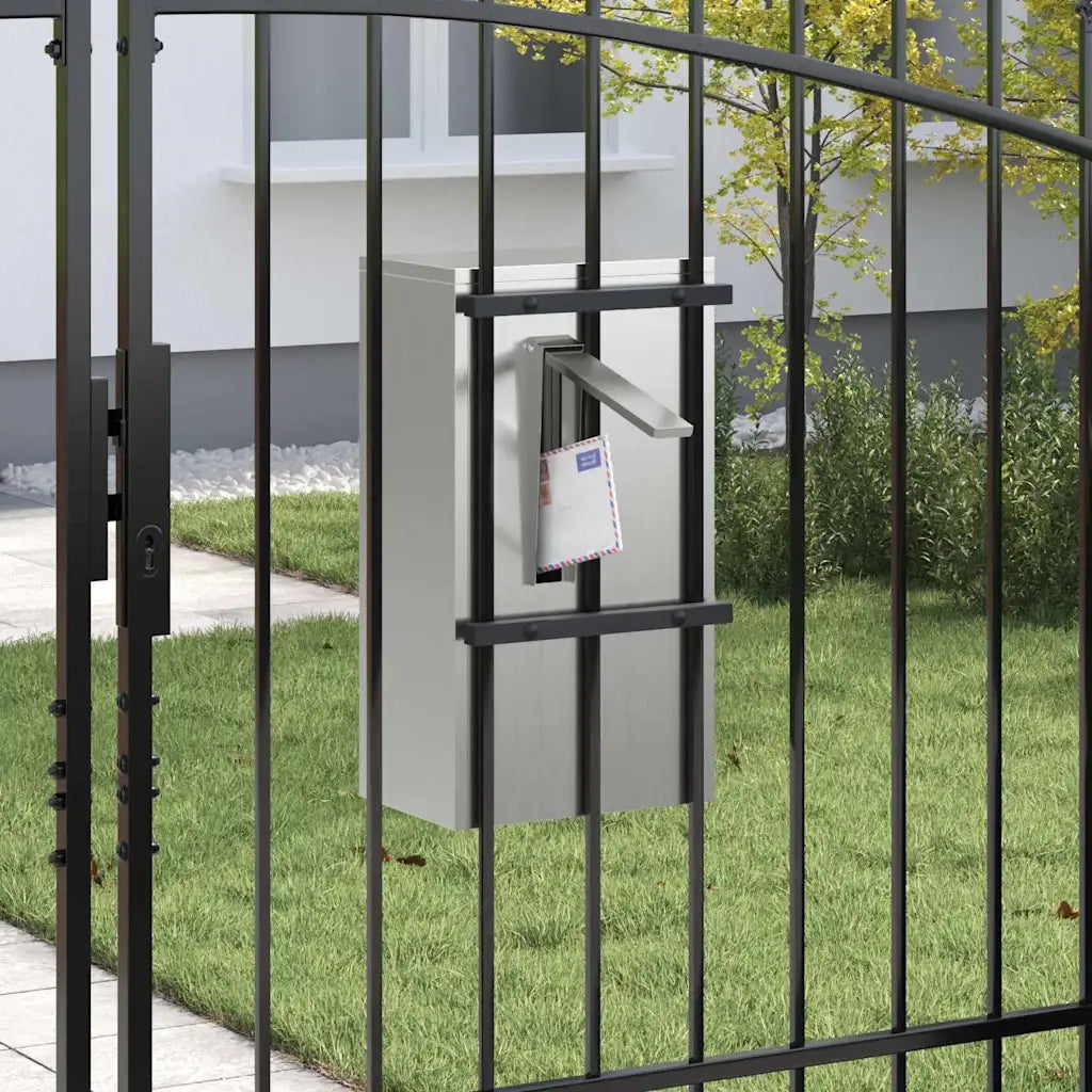 cassetta postalepastkastei Nero 30 x 20 x 55 cm Acciaio zincato 874952