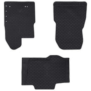 Tappetino per Auto 3 pcs Nero Gomma 42029117