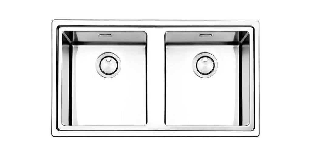 Apell Linear Plus LNP862IBC Lavello montato su piano Rettangolare Acciaio inossidabile