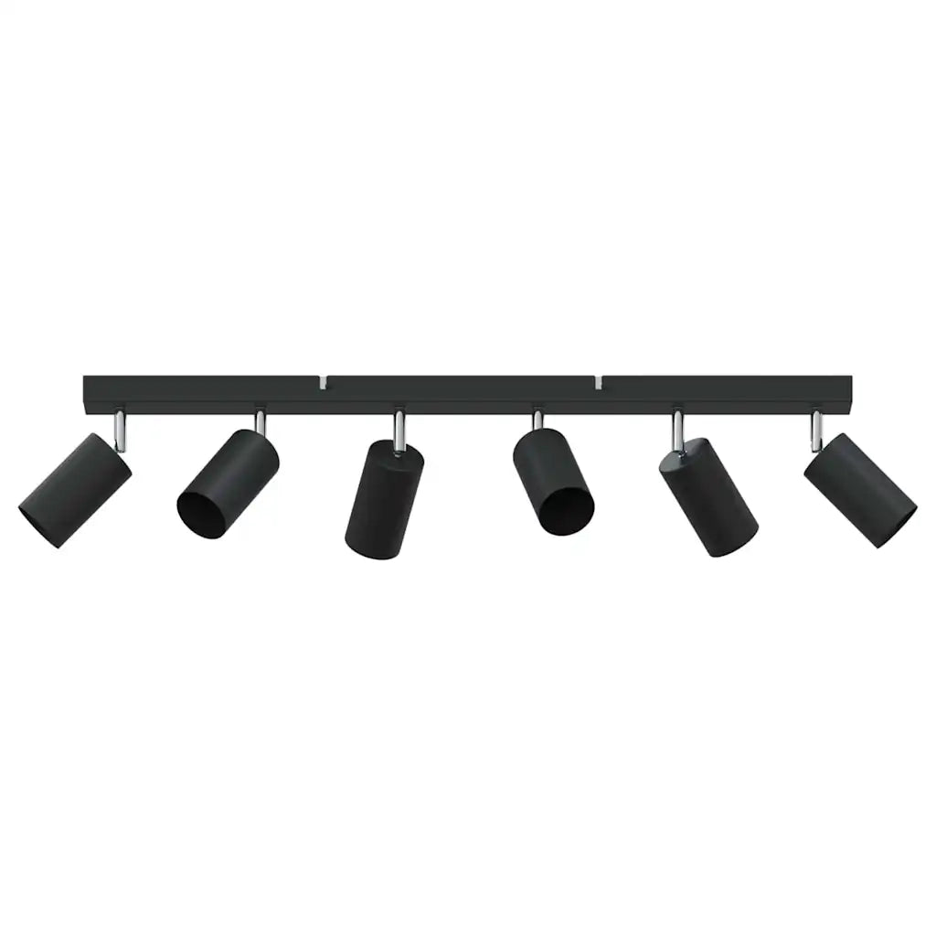 Faretto da soffitto Nero 73 x 6 x 16 cm Metallo 4108203