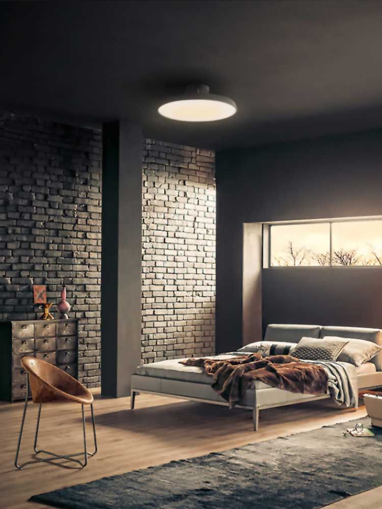 Lampada App860-c Black/gold 50 Cm