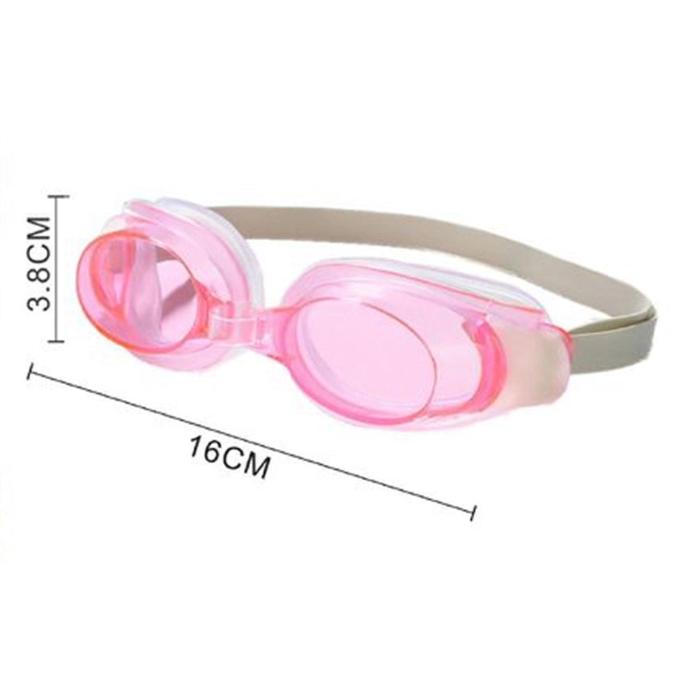 Trade Shop - Occhialini Nuoto Con Tappi Per Orecchie Naso Piscina Antiappannamento 6 Colori 605429 -