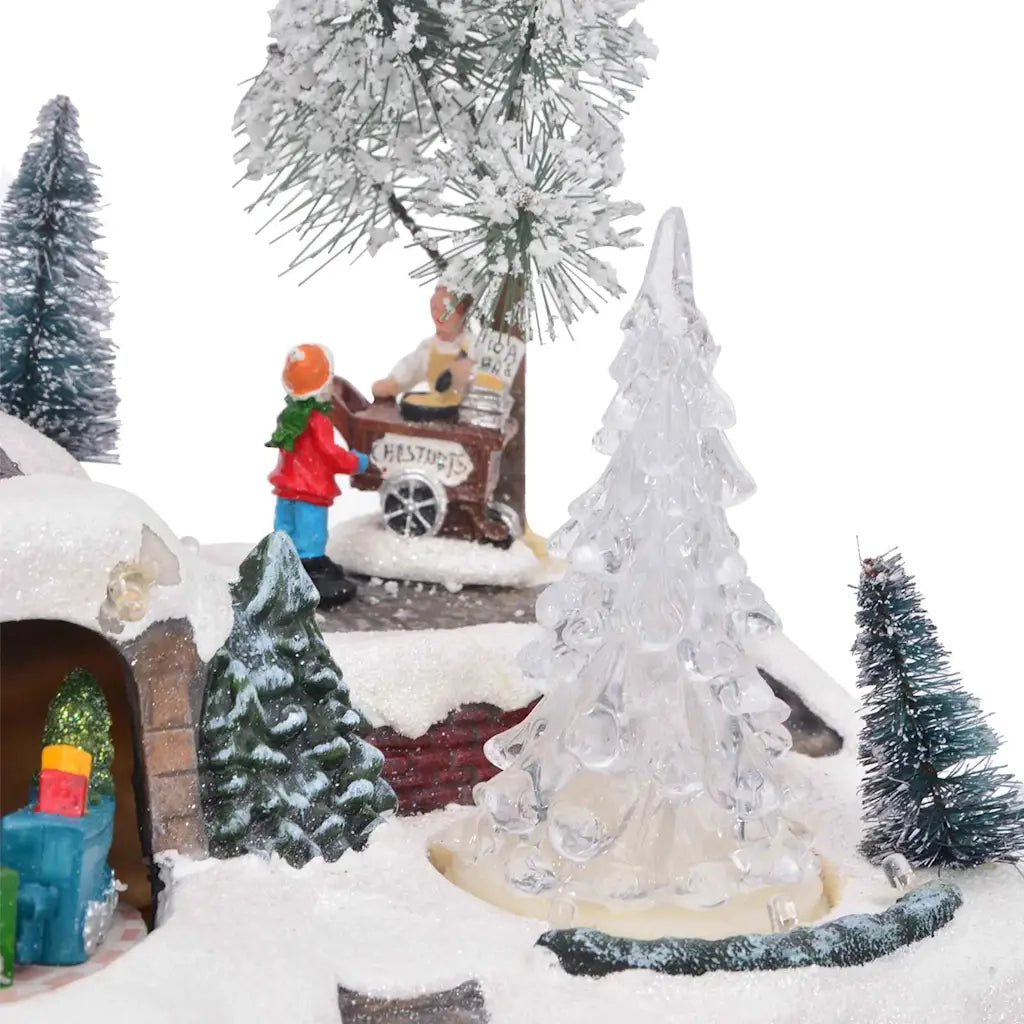 Tavolo di Natale Multicolore 23,5 x 16 x 18,5 cm Resina CFW3990213
