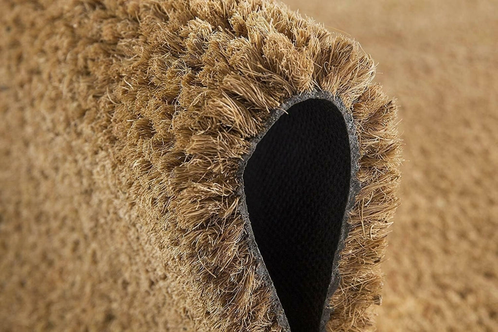 Zerbino Cocco Ingresso Naturale 100x250 cm Antiscivolo Robusto Esterno Porta Entrata