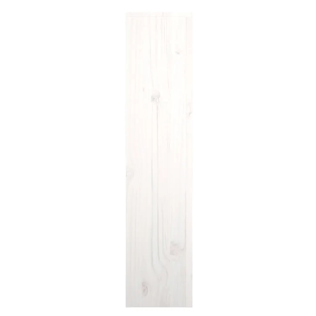 Copertura Termosifone Bianca 79,5x19x84 cm Legno Massello Pino 822567