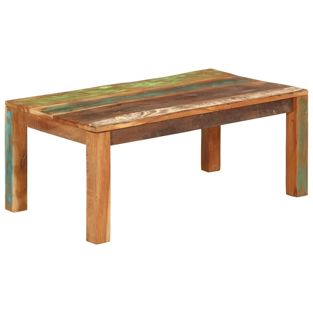 Tavolino da Caffè 110x55x40 cm Legno massello recuperato 356252