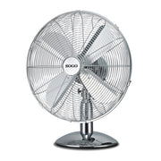 Ventilatore da tavolo metallo 30cm, 3 velocità con oscillazione, motore silenzioso 35W casa ufficio - SOGO