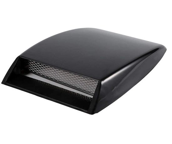 Accessorio per capote di imitazione - Ventilazione - Adesivo decorativo per capote - Materiale ABS - Dimensioni 25,5 x 18 x 3,3 cm - Nero