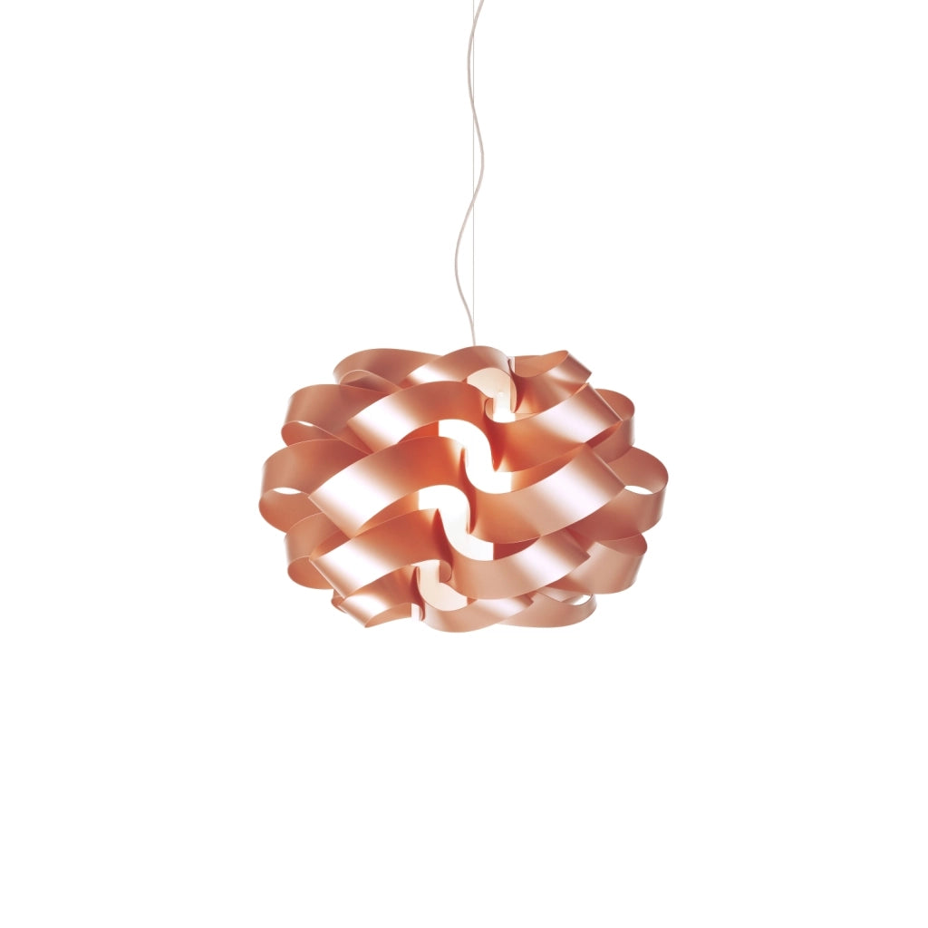 Sospensione Da Esterno Moderna Cloud Polilux ® Rame 1 Luce E27 D40Cm