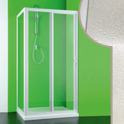 Box Doccia 90x150 CM in Acrilico mod.Mercurio con apertura laterale