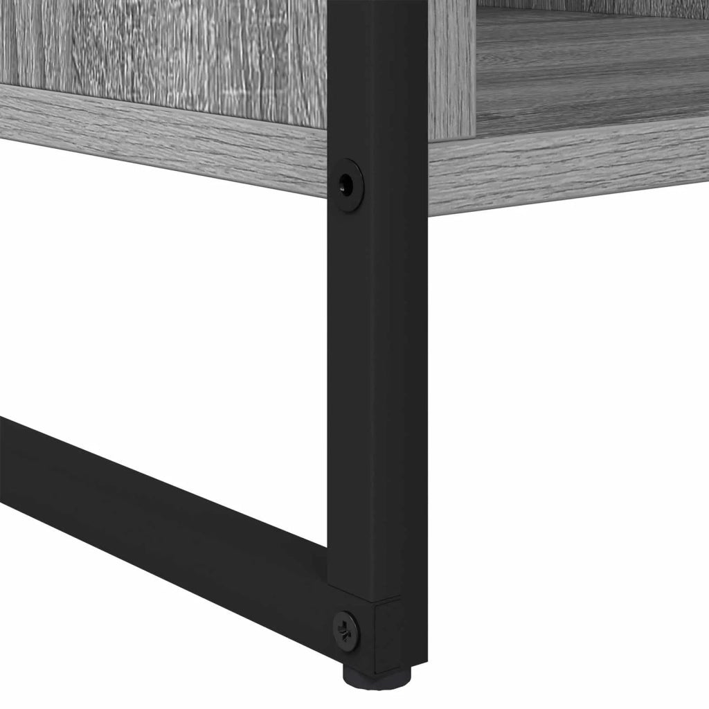 Tavolino da salotto Grigio Sonoma 80 x 50 x 40 cm 886435