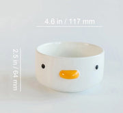 Piatti da Insalata con Disegno Sweet Chick - 500ml Piatti per Zuppa - 4.6" Piatti per Cani