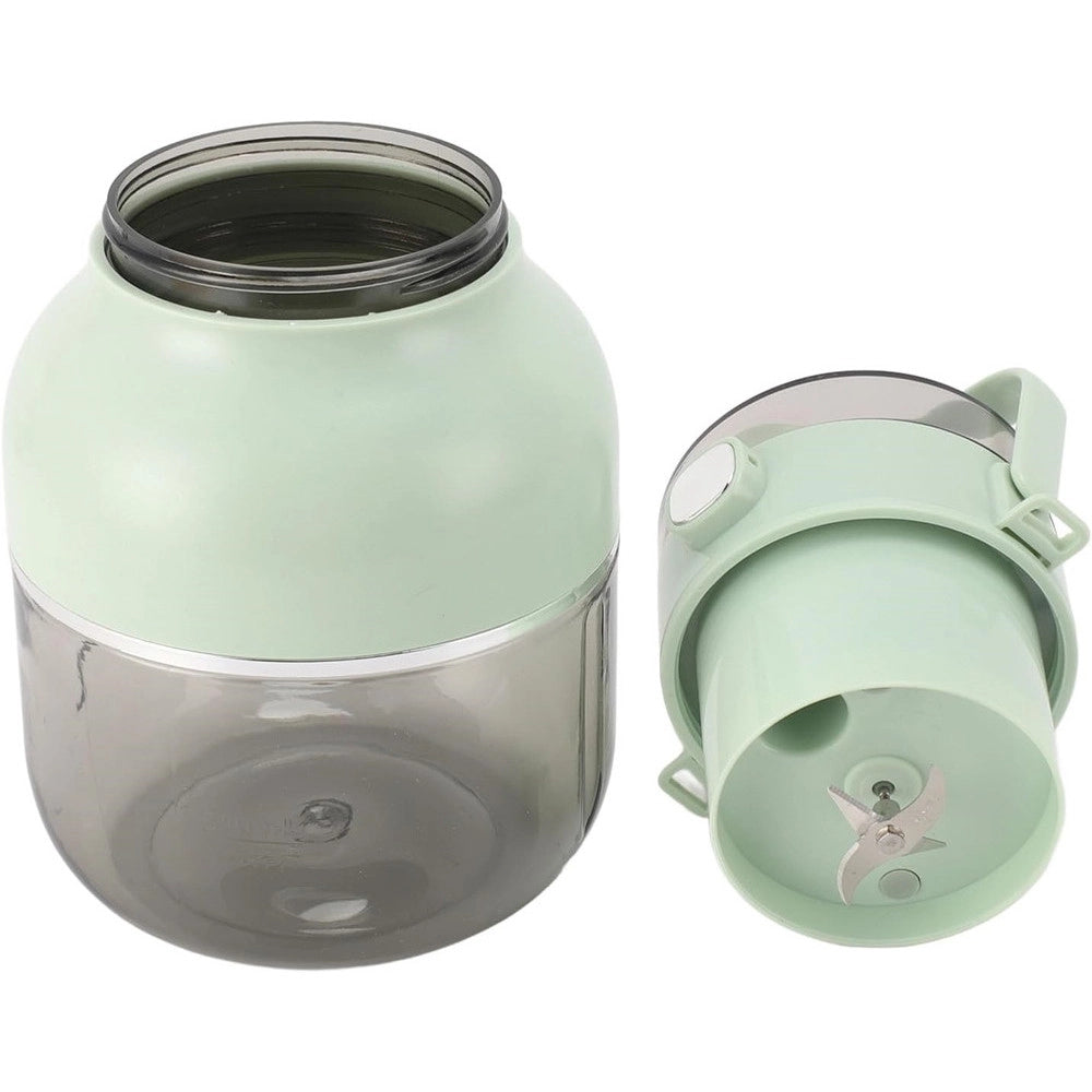 Trade Shop - Frullatore Portatile Da 500ml Ricaricabile Usb Multifunzionale Per Succhi Frutta Verdura -