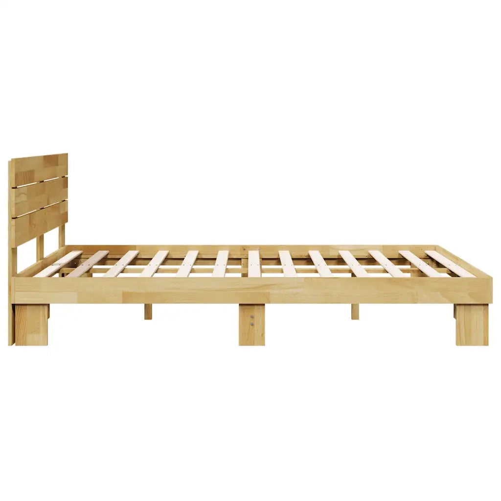 Struttura Letto con Testiera Senza Materasso 135x190 cm 3315728