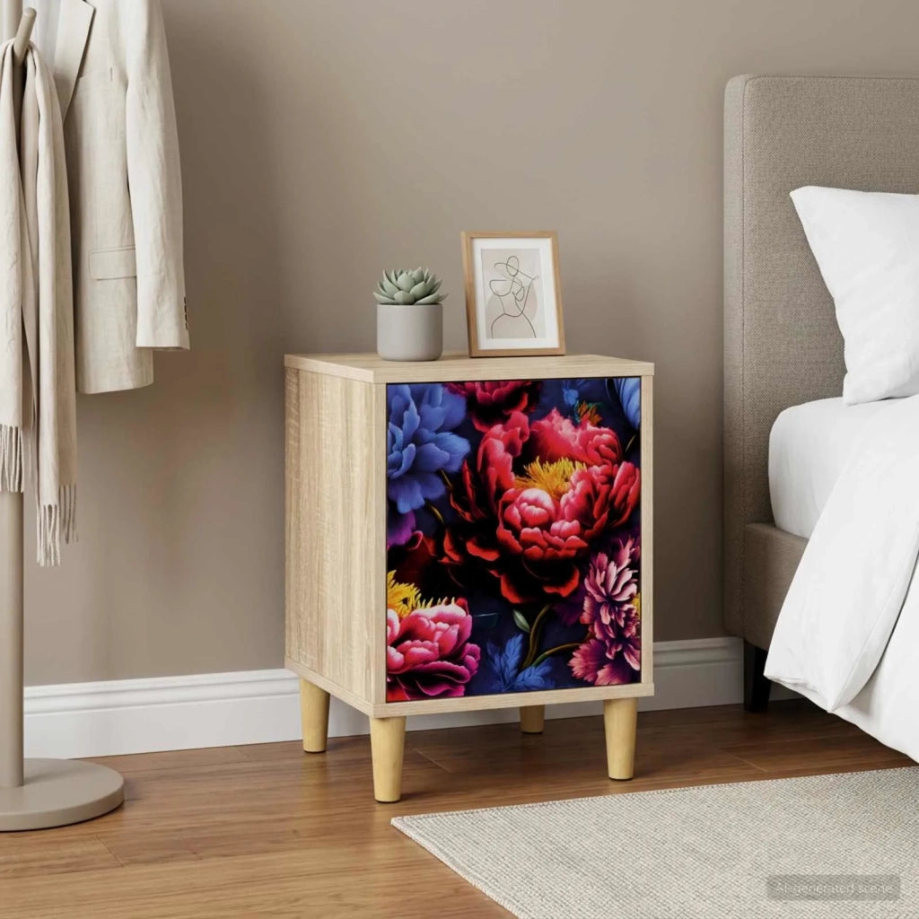 Armadio da Notte KIEL Rovere Sonoma 36 x 33 x 50 cm 8007217
