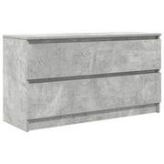 Mobile porta TV moderno con ampio vano contenitore 100 x 35 x 54 cm realizzato in legno composito grigio cemento 02_0051755