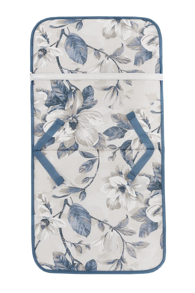 Cuscino Poltrona Esterno Écru Sedia Pieghevole Stile Fiori Vintage Coprisedia Schienale Morbido