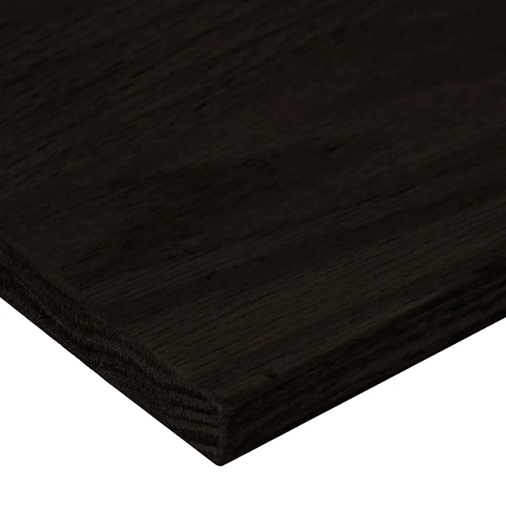 vidaXL Gradini 16 pz Marrone Scuro 80x25x2 cm Legno Massello Rovere