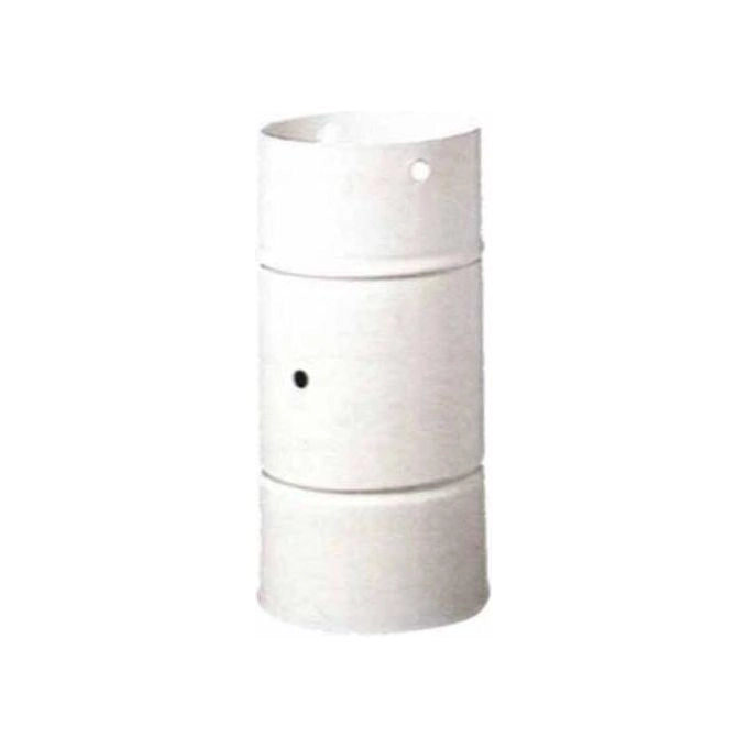 ALA 2000 9766020 Serrandola Smaltata per Tapparella in Lamiera Acciaio Fissaggio a Vite 25 cm colore Bianco