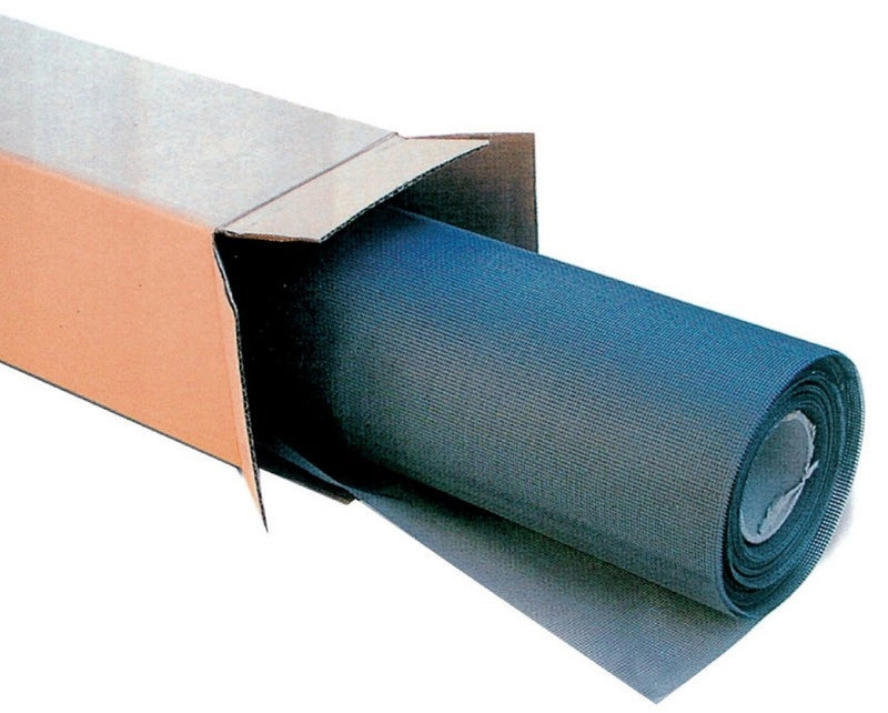 RETE ZANZARIERA FIBRA DI VETRO GRIGIA 18X16 ALTEZZA CM.150 ROTOLO 50 MT.