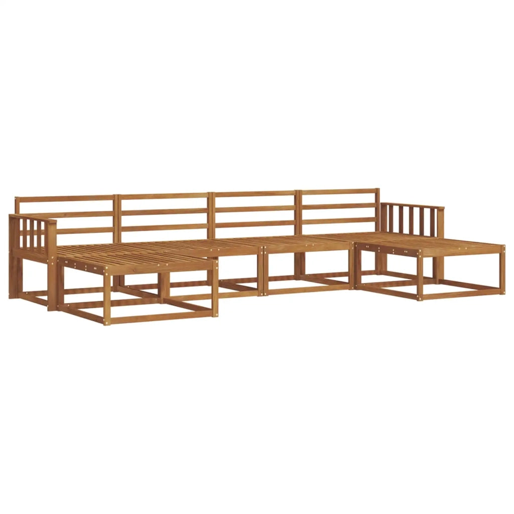 Set di divani da esterno 6 pcs Naturale 3367957
