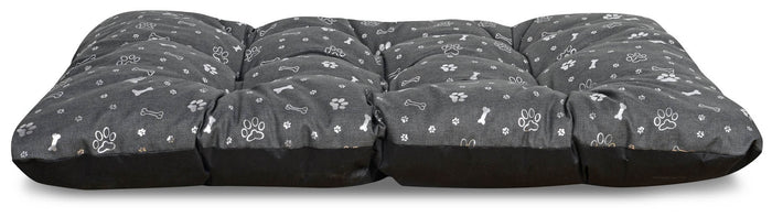 AIO FACTORY 80x60 cm PRESTIGE Letto per cani impermeabile Silver Bones