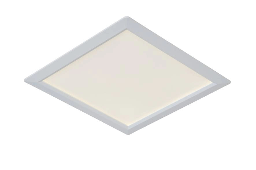 Plafoniera LED Lucide Tendo 18W 3000K bianca 22cm Alu