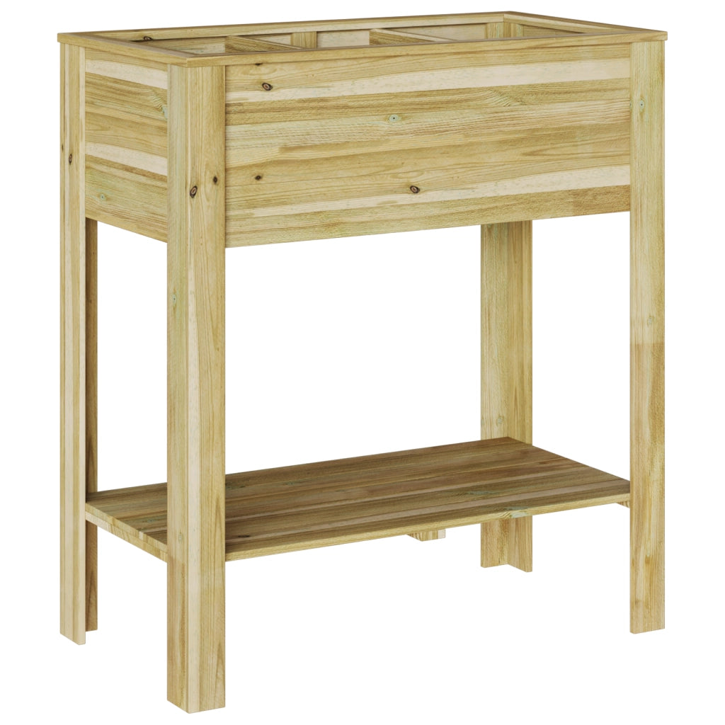 Supporto da Giardino vitaXL 85x46x94 cm Legno di Pino Impregnato