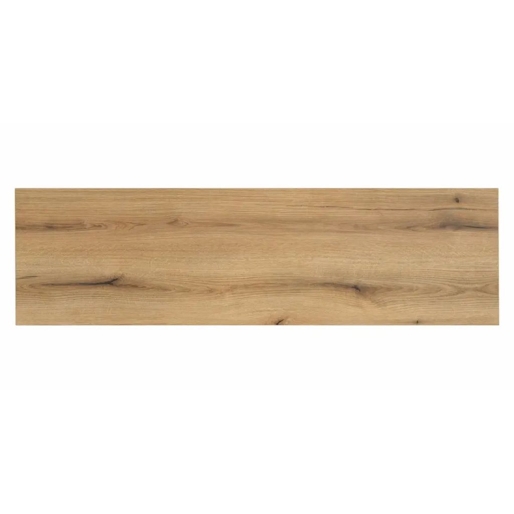Piano lavabo VANO – Colore rovere – L160 × P40 × H2 cm – Da appoggiare