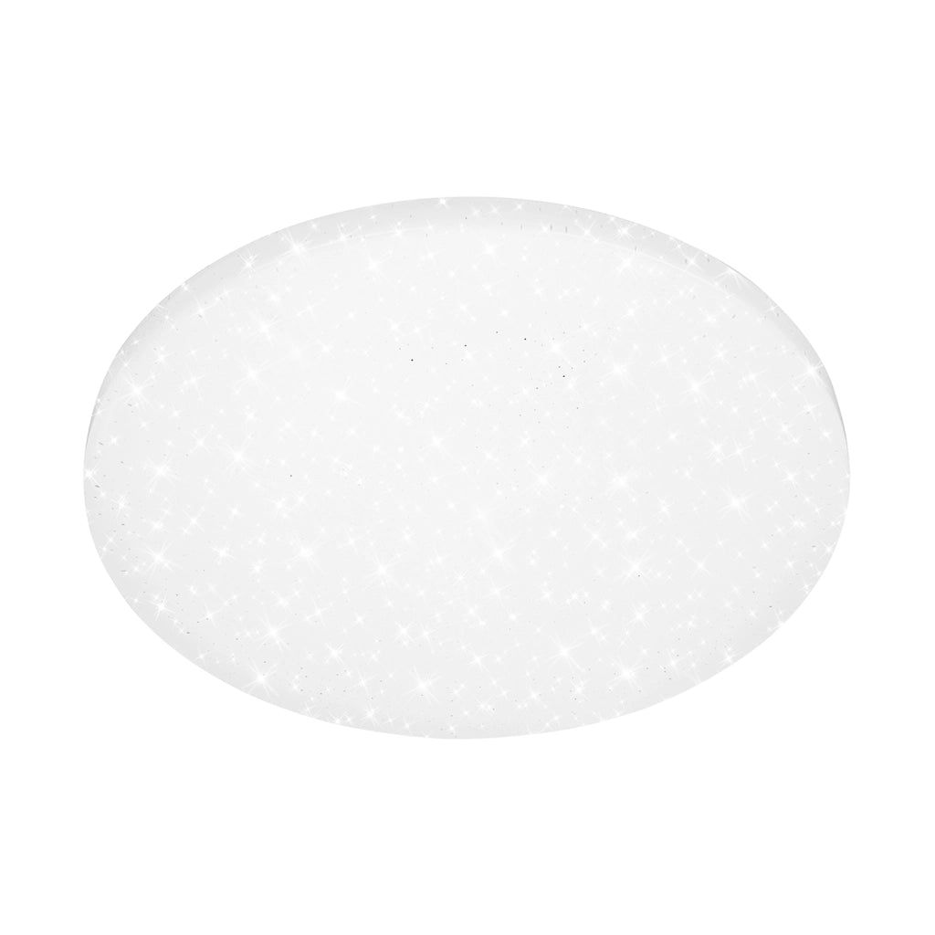 Plafoniera Moderna Case Plastica Bianco Led Integrato 21W 4000K