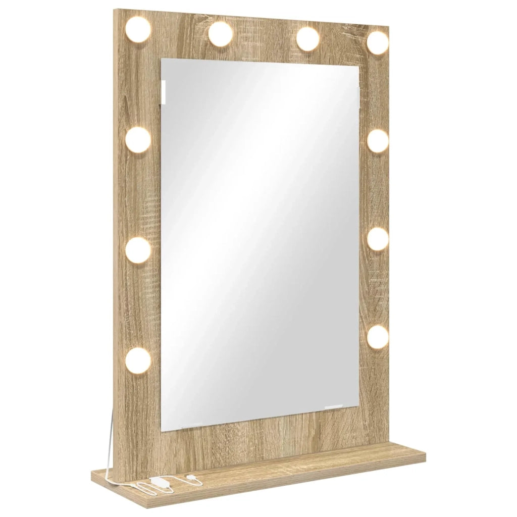 Specchio da Vanit¨¤-Specchio da Trucco Rovere Sonoma 70 x 50 x 18 cm