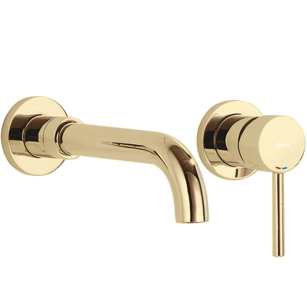 Rubinetto Da Incasso Rea Lungo Long Gold + Box