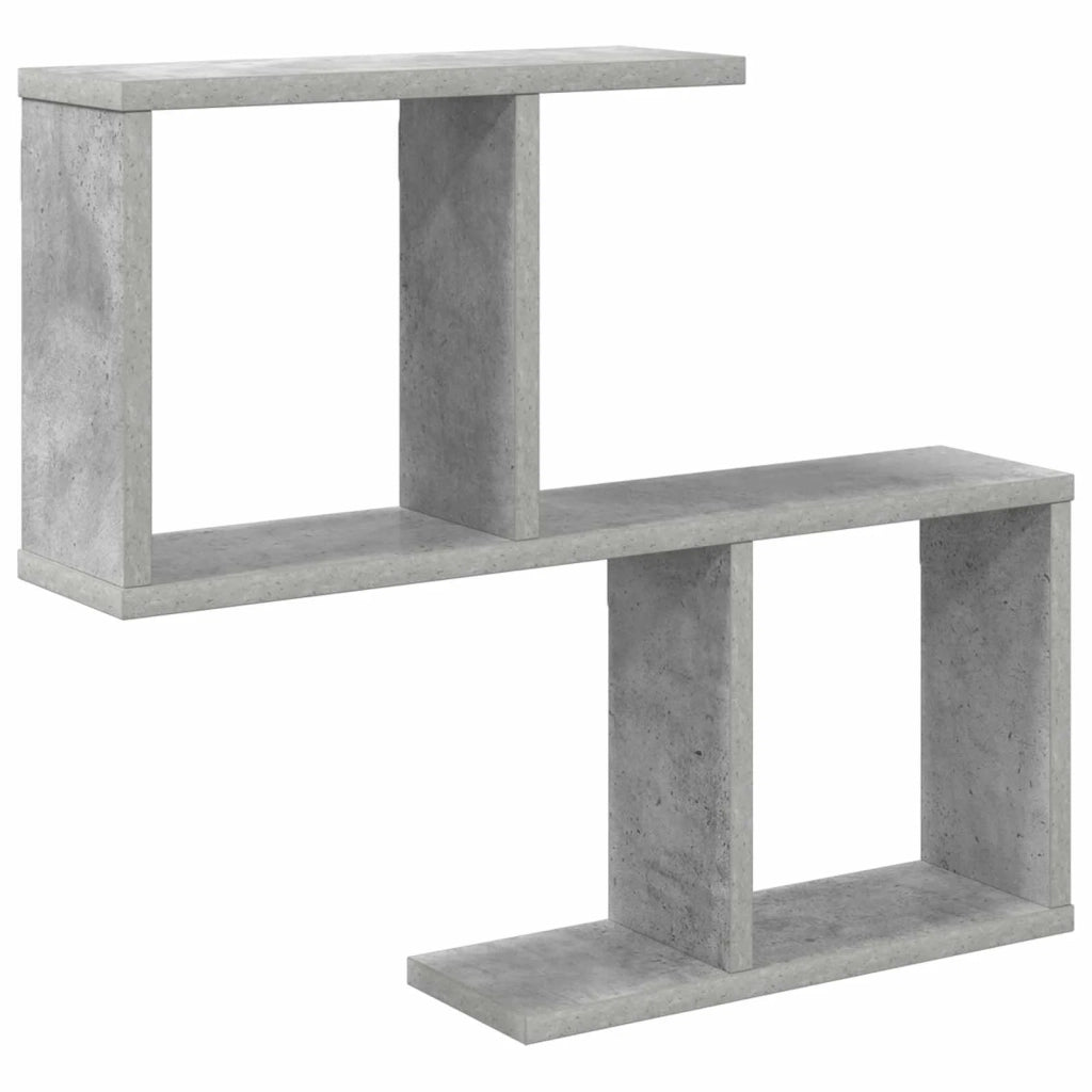 Scaffale da parete Grigio Cemento 60 x 12 x 50,5 cm 8012263
