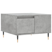 Tavolino salotto | Tavolino da caff¨¨ | Tavolino da Soggiorno Grigio Cemento 55x55x36,5 cm Legno Multistrato