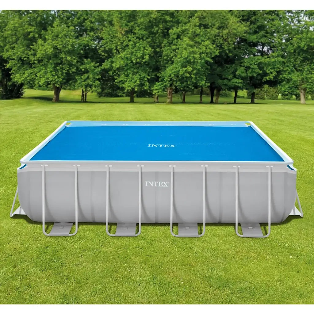 INTEX Copertura Solare per Piscina Blu 476x234 cm in Polietilene 3202958