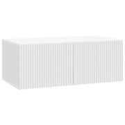 Mobile Porta TV da Muro Bianco 78,5 x 41 x 30 cm 898515