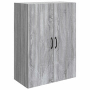 Mobiletto a muro Sonoma grigio 66 x 34,5 x 90 cm 898911