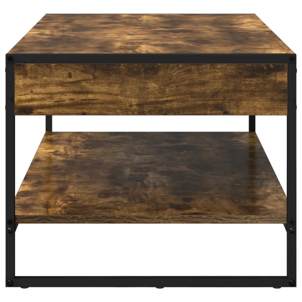 Tavolino da salotto Quercia Fumosa 80 x 50 x 40 cm 886440