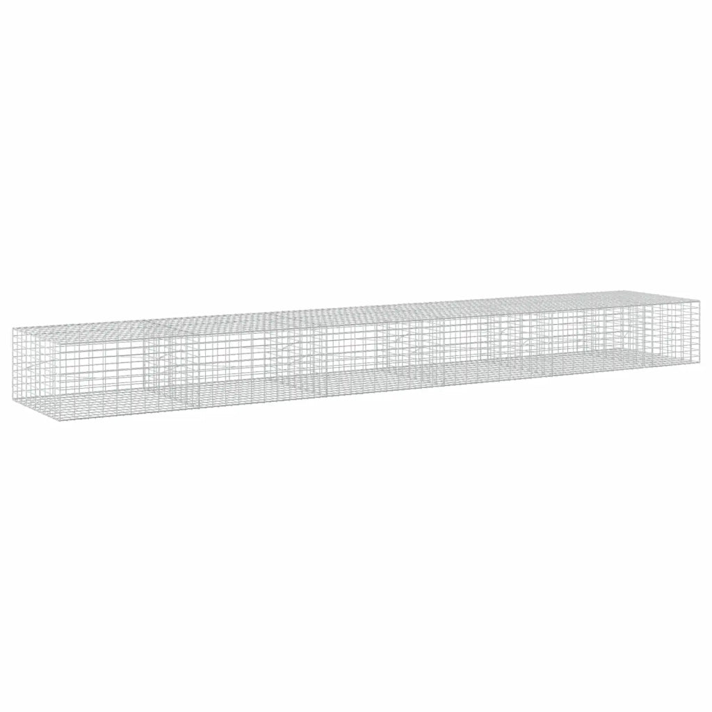 Gabione con Filo da 3,5 mm e Rete da 5x10 cm 550x100x50 cm 3462893