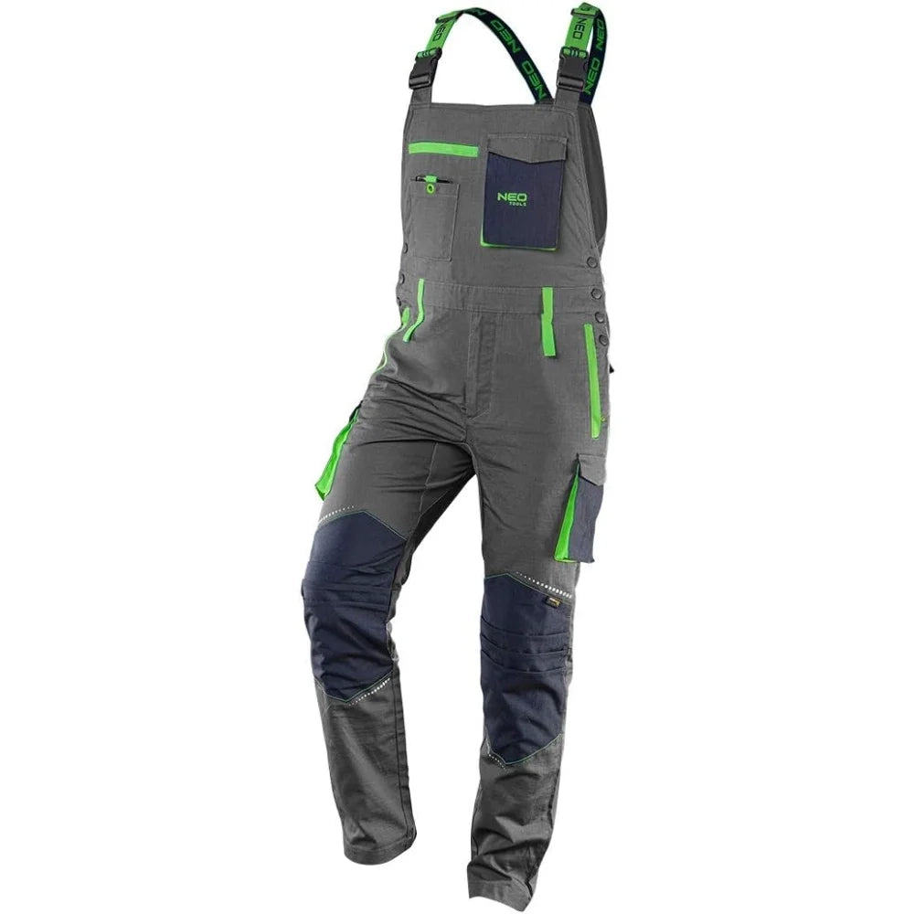 Topex 81-247-xxl salopette da la ro premium 100% cotone ripstop t