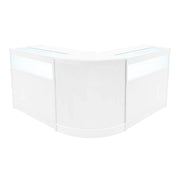 Set Banconi Negozio Iris LED B900 CM60 Bianco con Vetrina e Serratura