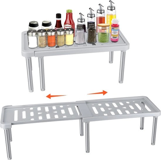 Contenitore per spezie - ripiegabile - 1 pezzo - bianco - plastica