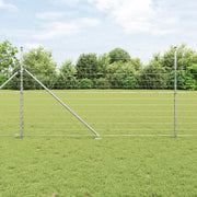 Recinzione per Campi 1.4x50 m Acciaio Zincato