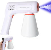 Spray Gun Multifunzionale Portatile con Luce Azzurra per Casa e Giardino - Nebulizzatore Multifunzionale - Ricaricabile - Eliminazione di Odori.