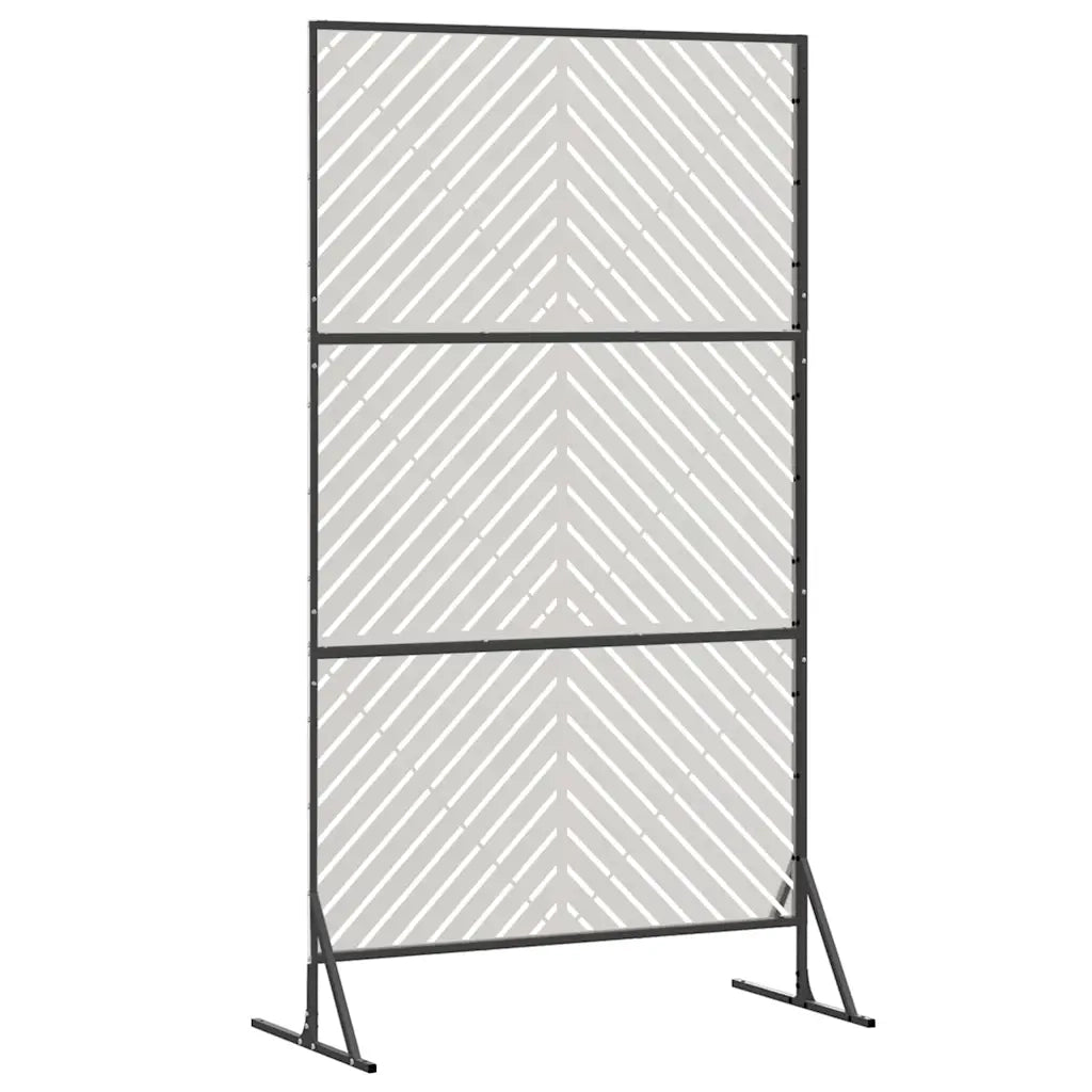 Schermo per Privacy Grigio 100 x 50 x 180 cm Acciaio CFW3614920
