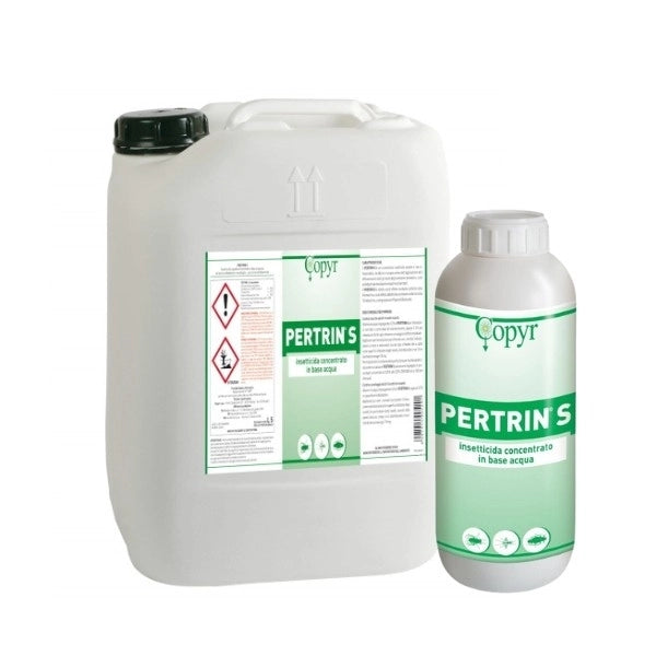 Pertrin S, Insetticida per Uso Domestico e Civile contro ogni Insetto | COPYR, Flacone da 5L