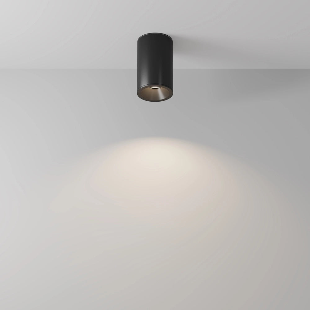 Plafoniera Maytoni Zoom nera GU10 IP65 C029CL-01-S-B